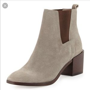 Pour la Victoire Fara Suede Ankle Bootie, Ash